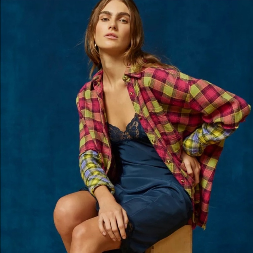 NWT BDG Urban Outfitters plaid flannel
